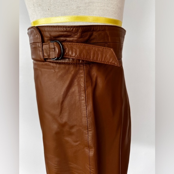 French Connection leather skirt - size 6 - Picture 2 of 6